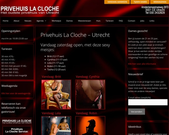 Privehuis La Cloche Logo