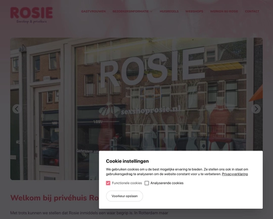 Privehuis Rosie Rotterdam Logo